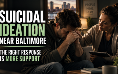 Suicidal Ideation Near Baltimore Requires a Clinical Response That Increases Support, Not One That Quietly Watches
