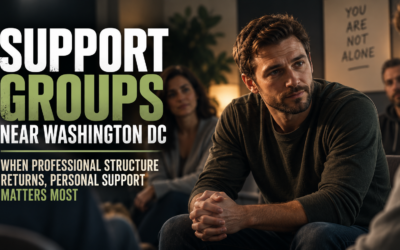 Support Groups Near Washington DC Matter Most When Professional Structures Return and Personal Ones Have Not