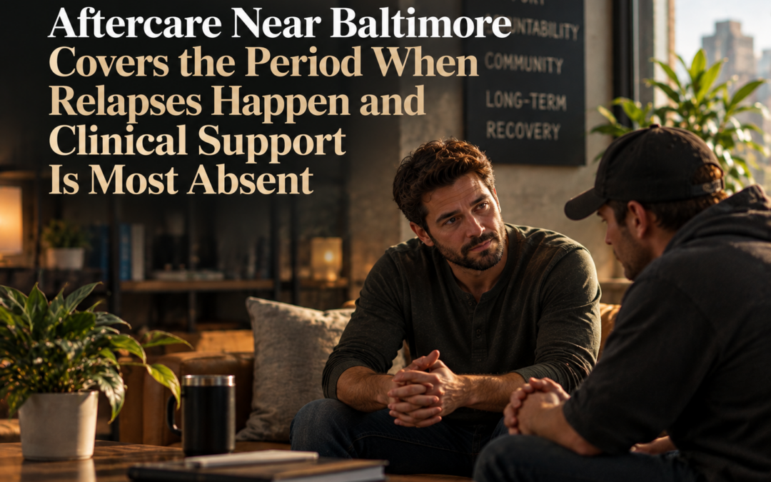 Aftercare Near Baltimore Covers the Period When Relapses Happen and Clinical Support Is Most Absent