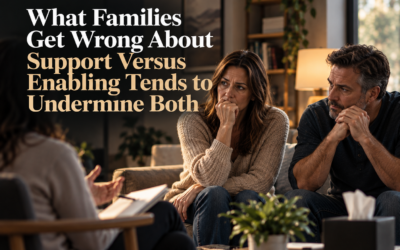 What Families Get Wrong About Support Versus Enabling Tends to Undermine Both